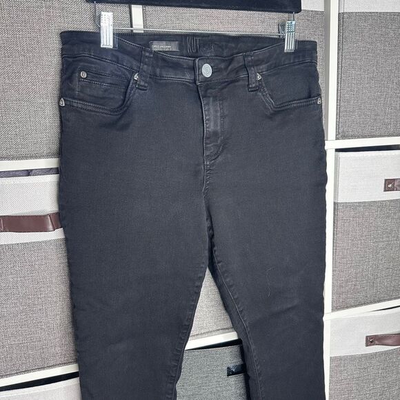 KUT From The Kloth Carlo Ankle Skinny Jeans Black Size 12 - Picture 11 of 13